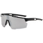 Techsuit Bike Glasses (9963), pentru Cycling, Sport Outdoor Activities, cu PC Frame and Lens, Unisex, Black / Gri