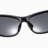 Techsuit Bike Glasses (9309), pentru Cycling and Sport Outdoor Activities, Polarized, PC Frame, Unisex, Black / Albastru