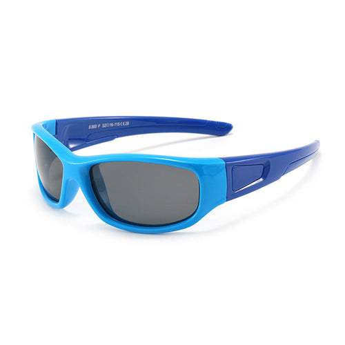 Ochelari de soare Techsuit Kids Polarized Sunglasses (800-C29), polarizati, UV400, bleu;bleumarin