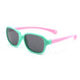 Ochelari de soare Techsuit Sunglasses Polarised (8192-C1), polarizati, UV400, roz;verde;gri