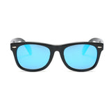 Ochelari de soare Techsuit Kids Polarized Sunglasses (D802), polarizati, UV400, albastru;galben;portocaliu