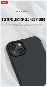 Husa XO compatibila cu iPhone 15 Pro Max, TPU, Negru