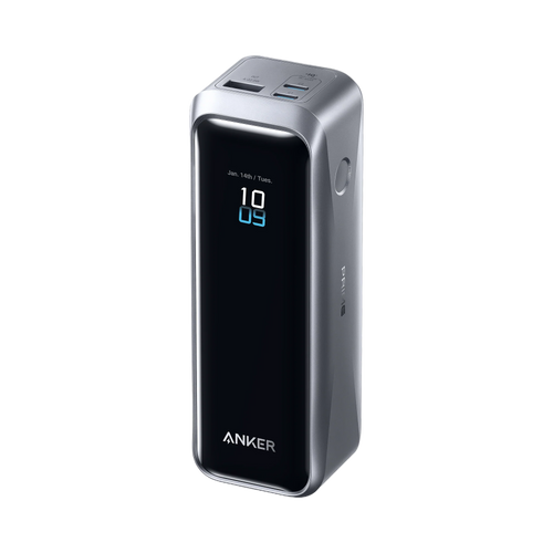 Acumulator Extern Anker Prime 20.100mAh, 220W, QC+PD, 1x USB-A, 2x USB-C, Negru