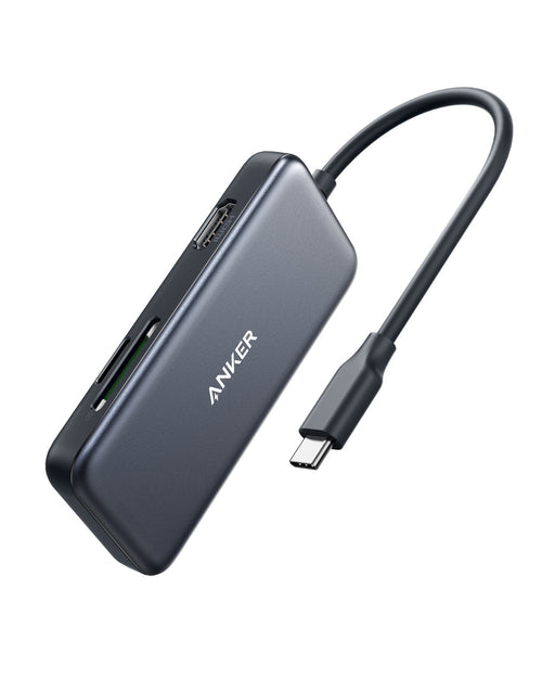 Adaptor Anker USB-C 5-in-1, 4k HDMI 2x USB-A Microsd SD Card Reader