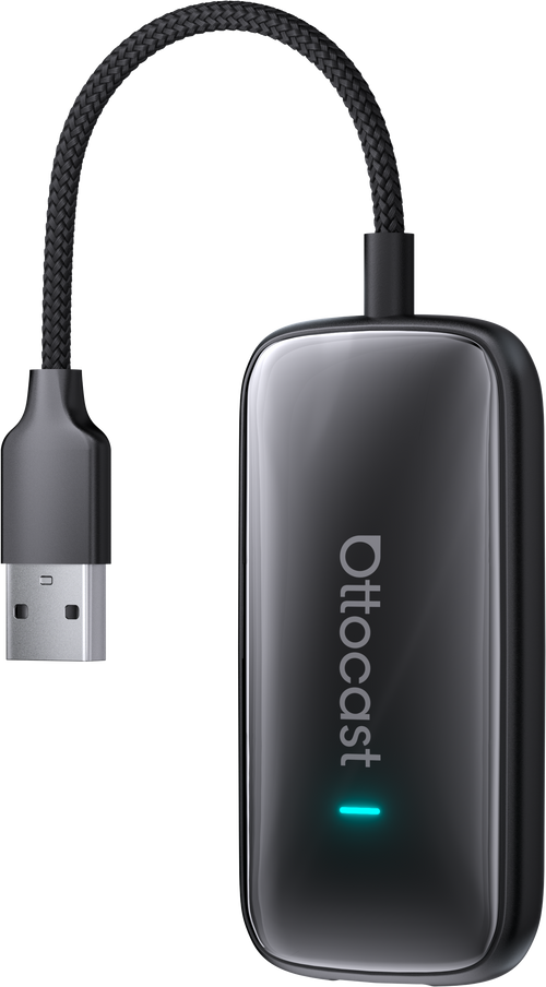 Adaptor Wireless Auto Ottocast All-In-One CarPlay & Android, Play2video Ultra