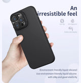 Husa Nillkin compatibila cu iPhone 14 Pro Max, MagSafe/Magnetic, TPU, Negru