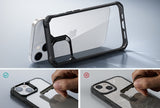 Husa ESR compatibila cu iPhone 16, Antisoc, acril, Transparent