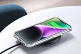 Husa ESR compatibila cu iPhone 16, Antisoc, acril, Transparent