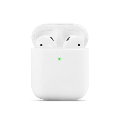 Husa Apple, Silicon Pentru AirPods Omax D08df3, Alb