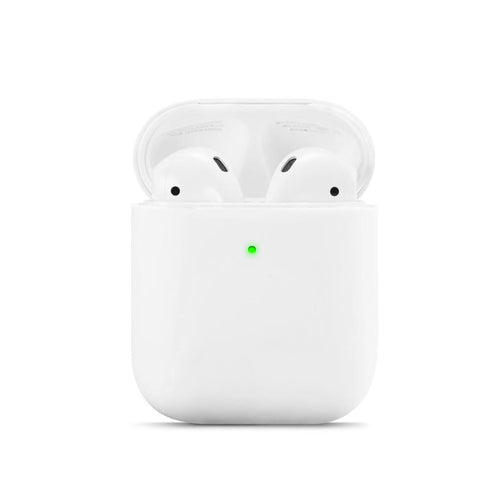 Husa Apple, Silicon Pentru AirPods Omax D08df3, Alb