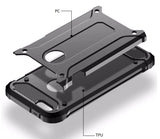 Husa OEM compatibila cu Huawei Y6p, Antisoc, silicon, policarbonat, Negru