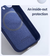 Husa cu inel Nillkin compatibila cu iPhone 15 Pro, MagSafe/Magnetic, TPU, Alb