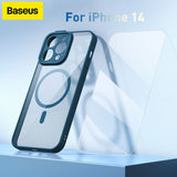 Husa Baseus Frame MagSafe Folie Protectie Apple iPhone 14 Pro Max