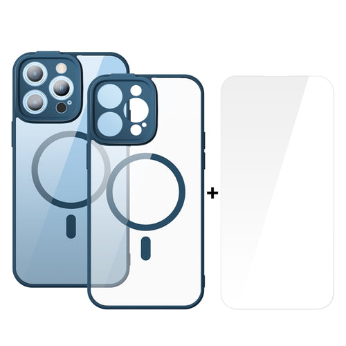 Husa Baseus Frame MagSafe Folie Protectie Apple iPhone 14 Pro