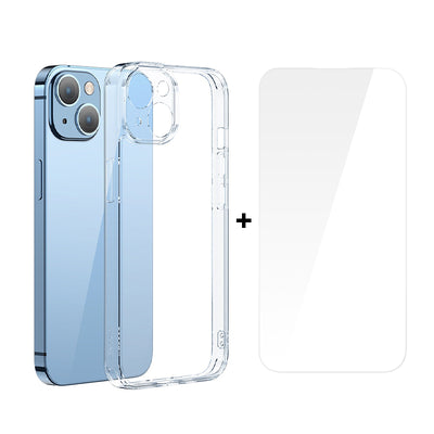 Husa Folie de Protectie Baseus Crystal Ultra Thin Apple iPhone 14 Plus