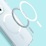 Husa Baseus Crystal MagSafe Folie Protectie pentru Apple iPhone 14 Plus