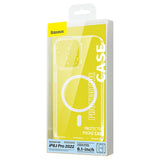 Husa Baseus Crystal MagSafe Folie Protectie pentru Apple iPhone 14 Plus