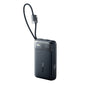 Baterie externa Baseus EnerFill FC11 20.000 mAh, 22.5W, Digital Display, cu cablu USB-C si Lightning integrat, Negru