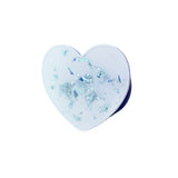 Suport telefon Popsocket Sparkle Inima, albastru