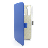 Husa tip carte OEM compatibila cu Nokia 3.4, MagSafe/Magnetic, piele, Alb