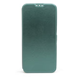 Husa tip carte OEM compatibila cu Nokia 1.3, MagSafe/Magnetic, piele, Verde
