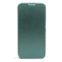Husa tip carte OEM compatibila cu Nokia 1.3, MagSafe/Magnetic, piele, Verde