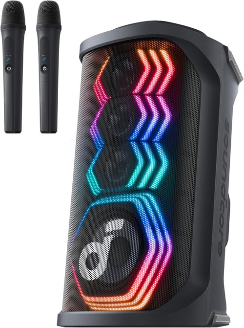 Boxa portabila Anker SoundCore Rave 3S, 200W, IPX4, 12h, Negru