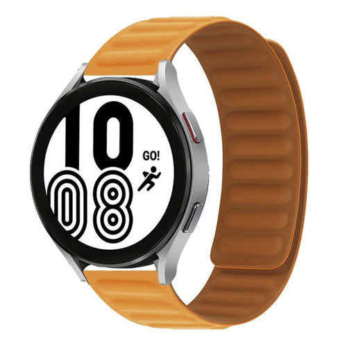 Curea silicon compatibila cu Watch 46mm, Watch 3 45mm, Bej