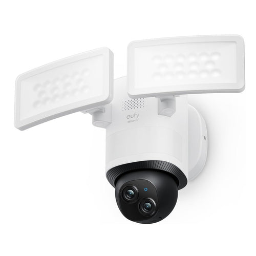 Camera supraveghere Eufy Edge 2 FloodLight E340, 360° Pan&Tilt, 2000 Lm, 3K Full HD, audio bidirectional, Alb