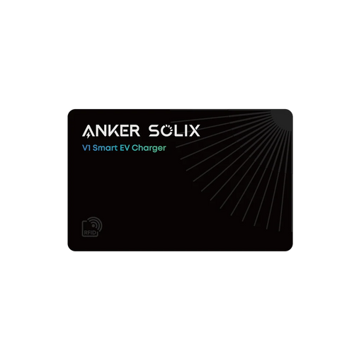 Card RFID pentru stații de încărcare auto electrice, Anker Solix V1, Negru
