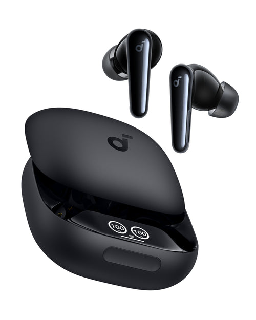 Casti In-ear Anker SoundCore Liberty 4 Pro, Wireless, Bluetooth 5.3, ANC, IPX5, Negru Mat