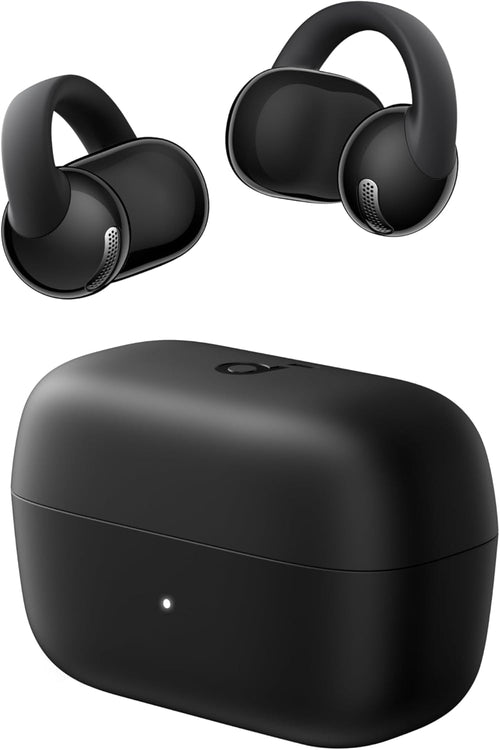 Casti True Wireless Anker SoundCore C50i, clip ureche, Hi-Res, IP55, Bluetooth 6.0, Negru