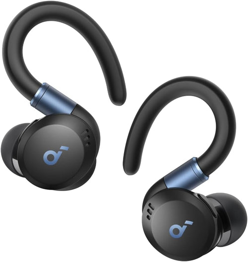 Casti Anker Soundcore Sport X20, True Wireless, Anulare zgomot, Bluetooth 5.3, IP68, Negru