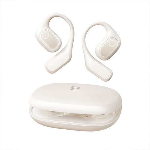 Casti Baseus Eli 2 Fit, True Wireless Open-ear, Bluetooth 6.0, IPX5, 36 ore, Alb