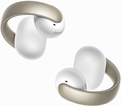 Casti Soundcore AeroClip Open-Ear, 4 microfoane, Hi-Res, IPX4, Alb