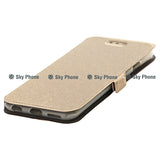 Husa tip carte OEM compatibila cu Huawei Nova 8i, Honor 50 Lite, MagSafe/Magnetic, piele, Auriu
