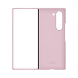 Husa Samsung compatibila cu Galaxy Z Fold 6, silicon, Roz