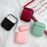 Husa Apple, Silicon Pentru AirPods Omax D08df3, Alb