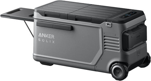 Frigider portabil Anker Solix EverFrost 2, 58L, cu baterie inclusa, Gri
