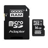 Card de memorie Micro SD GOODRAM 16GB Clasa 10 cu adaptor