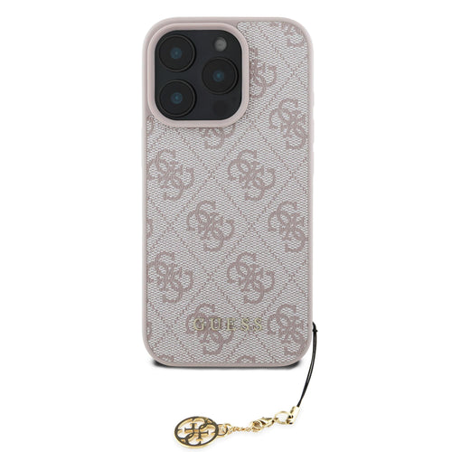 Husa Guess compatibila cu iPhone 16 Pro Max, TPU, Roz