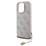 Husa Guess compatibila cu iPhone 16 Pro Max, TPU, Roz