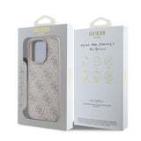 Husa Guess compatibila cu iPhone 16 Pro Max, TPU, Roz