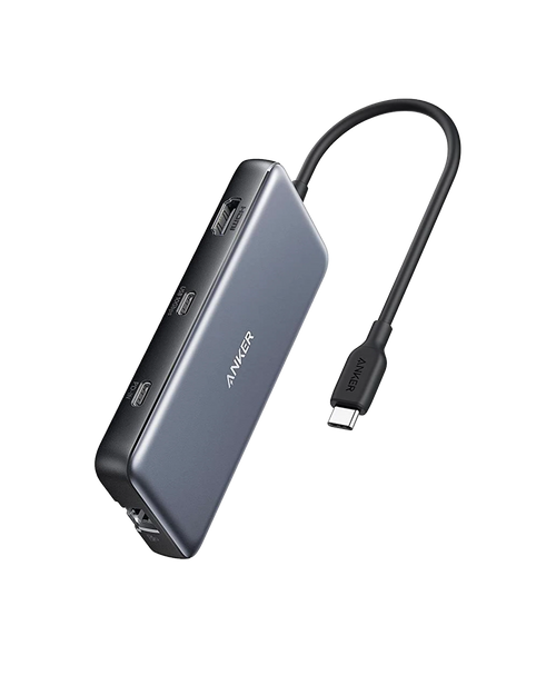 Hub Anker 555 USB-C 8-in-1, 4K, 85W, Gri