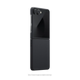 Husa tip carte Pitaka compatibila cu Galaxy Z Flip 7, MagSafe/Magnetic, Metal, Negru