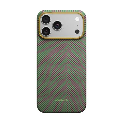 Husă pentru iPhone 17 Pro, Pitaka Edge Case Breath of Veins, Sprout Surge
