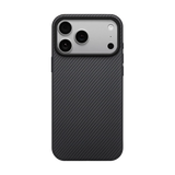Husa Pitaka compatibila cu iPhone 17 Pro Max, MagSafe/Magnetic, TPU, Negru
