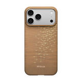 Husa Pitaka compatibila cu iPhone 17 Pro Max, MagSafe/Magnetic, Auriu