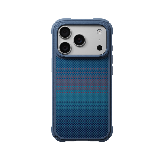 Husă pentru iPhone 18 Pro, Pitaka Cairn Case, Neagră
