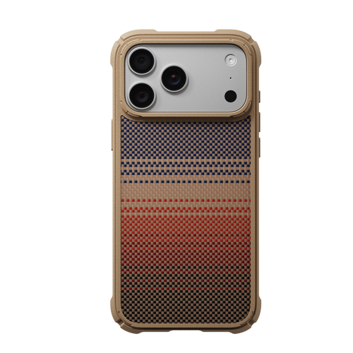 Husă pentru iPhone 18 Pro, Pitaka Cairn Case, Ultra-rezistentă, Sunset